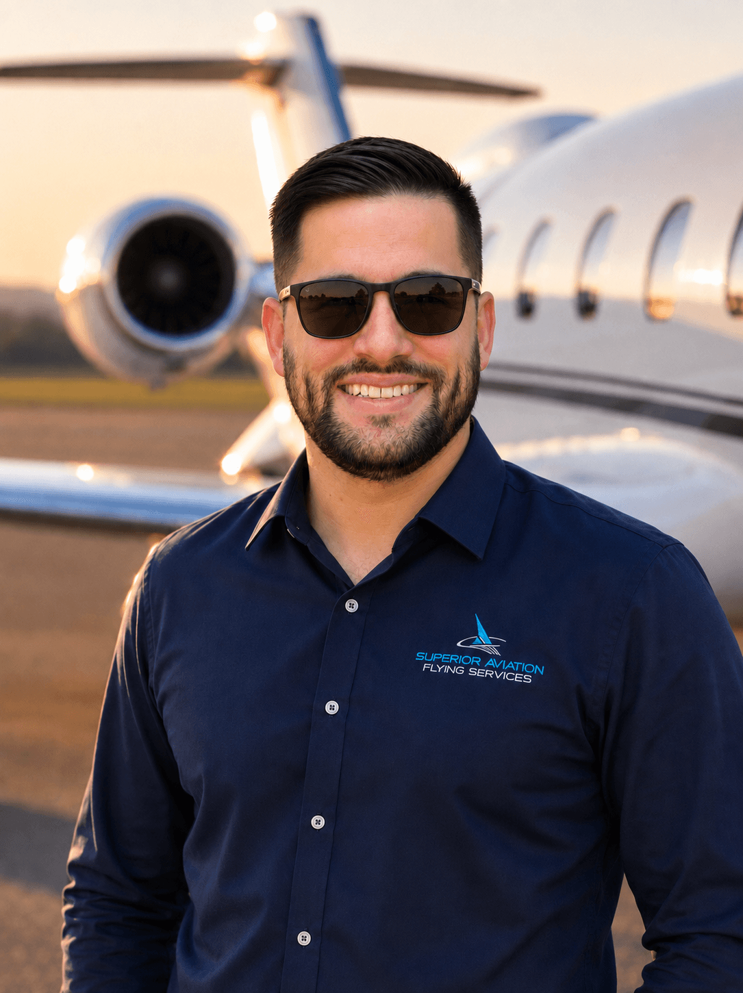 Matthew Schwarz, Corporate Pilot at Superior Aviation Flying Services